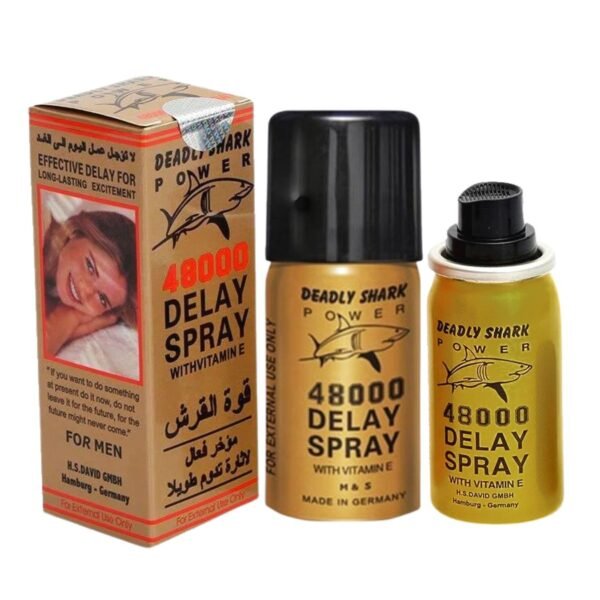 Deadly Shark Power 48000 Delay Spray for men thumbnail 3