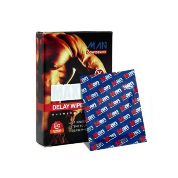 Max men Men Delay Wipes for Time