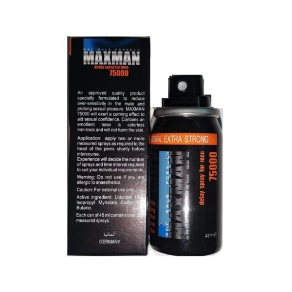 Maxman Extra Strong Men Delay Spray 75000 thumbnail 4
