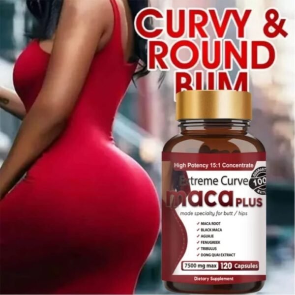 Extreme Maca Curve Plus Hips Buttocks منحنى الماكا الشديد بالإضافة إلى الوركين والأرداف