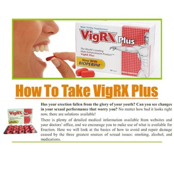 VigRX Plus Dietary Supplement With Precise Mixture Of Herbs thumbnail 3